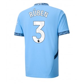 Manchester City Ruben Dias #3 Domaci Dres 2024-25 Kratak Rukavima